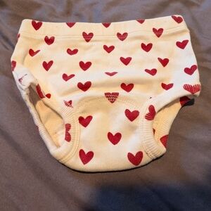 Kate Quinn hearts diaper cover size 2-3T
